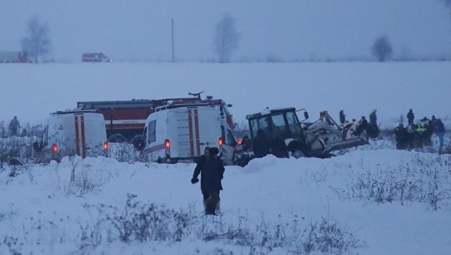 Стала известна предварительная причина крушения Ан-148 в Подмосковье