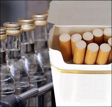 В 2010 году николаевские налоговики изъяли из незаконного оборота алкоголя и сигарет на 260 тыс. грн 