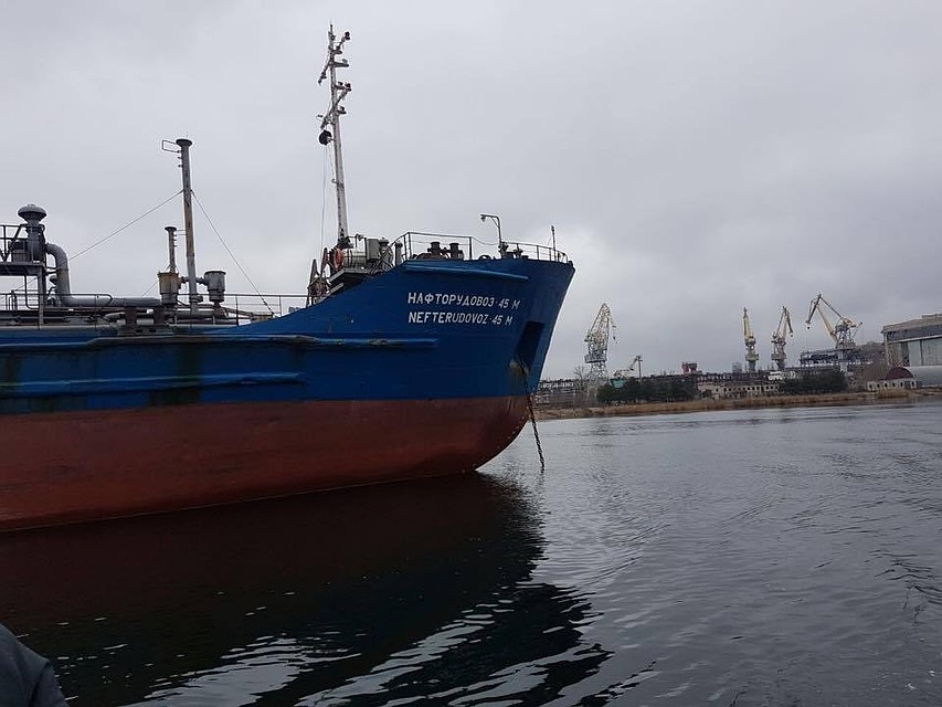 В Украине арестовали херсонское судно, которое заходило в порты Крыма