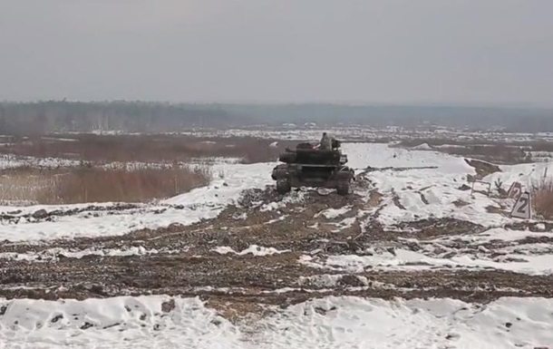Украинские танкисты учатся по стандартам НАТО