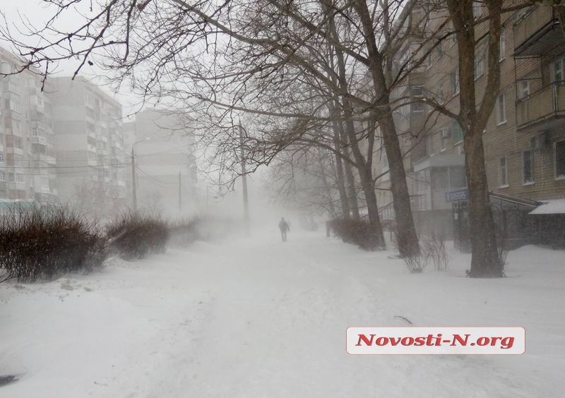 Мокрый снег, дождь, гололед и -20&#186;: погода в Николаеве на завтра
