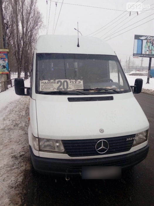 В Николаеве задержали пьяного водителя маршрутки. ФОТО