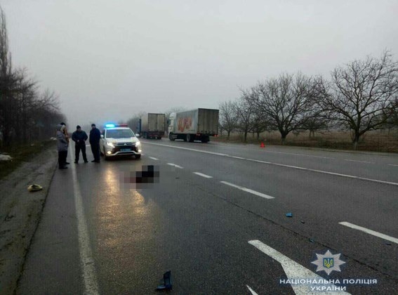 На Николаевщине в ДТП погиб пешеход