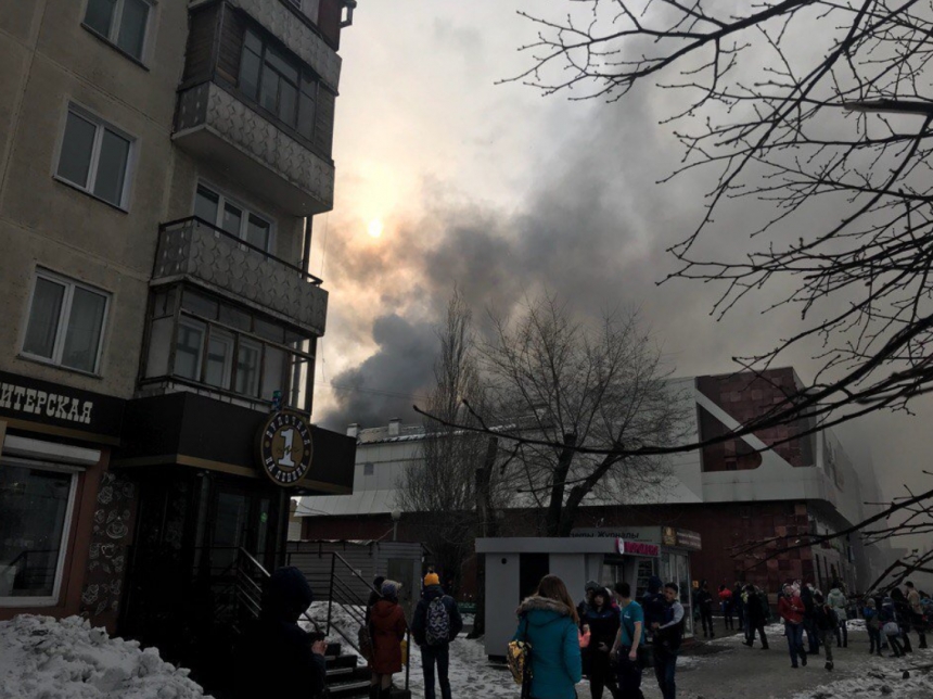 На пожаре в развлекательном центре в Кемерово пропал целый класс школьников
