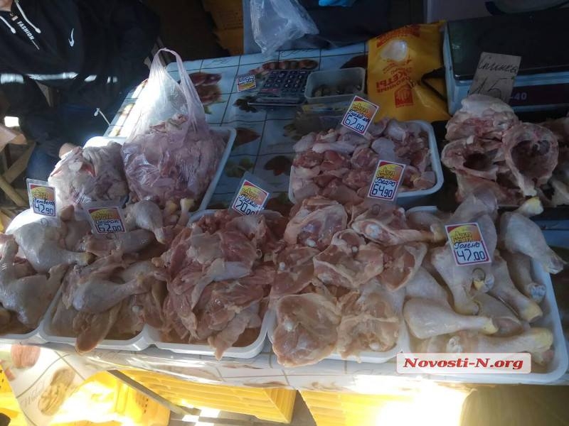 Перед Пасхой на николаевских рынках цена на мясо взлетела до 250 гривен