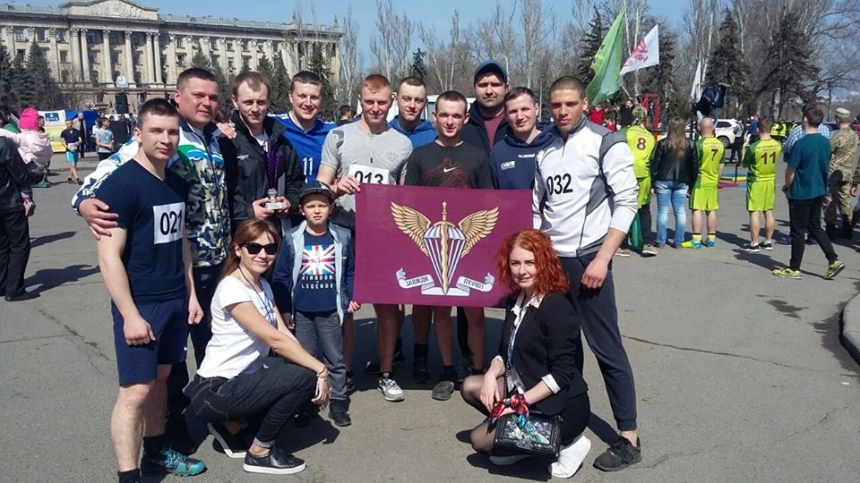 Николаевские десантники победили на городской эстафете ко Дню здоровья