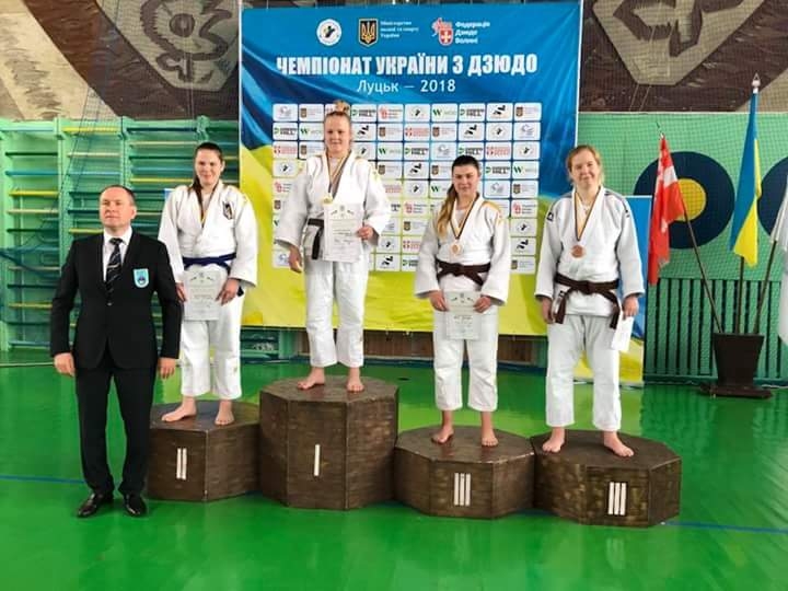 Николаевская дзюдоистка завоевала "золото" на чемпионате Украины