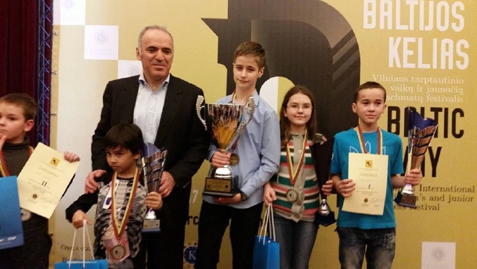 &#65279;Николаевец выиграл Международный шахматный турнир в Вильнюсе