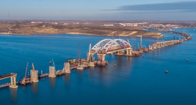 Компании, строящие Керченский мост, попадут под санкции в Украине