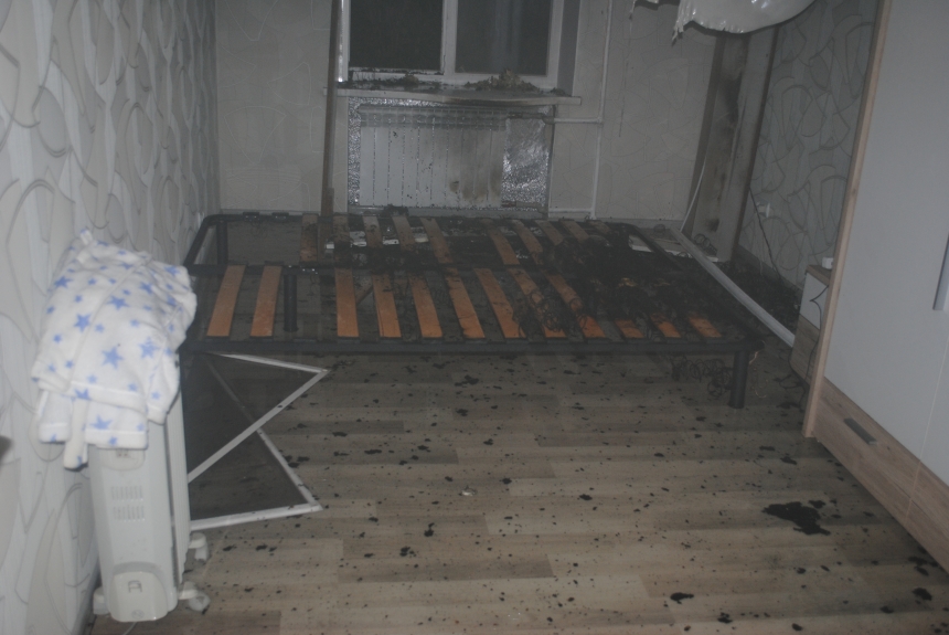 В Николаеве горела квартира - эвакуирован мужчина 