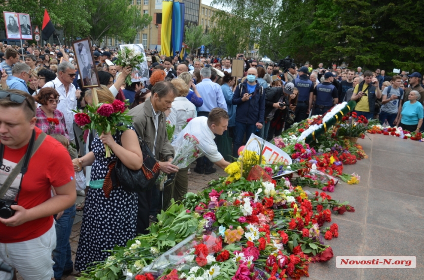 Как прошел День Победы в Николаеве. ФОТОРЕПОРТАЖ