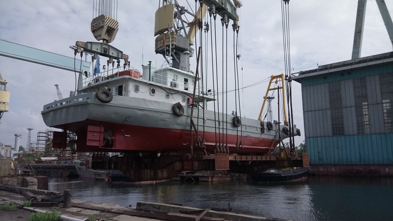 В Николаеве SMG отремонтировало второе китайское судно техфлота