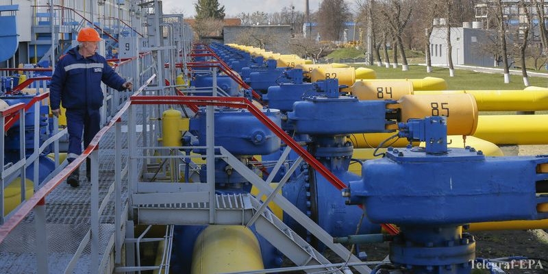 Украина увеличила запасы газа в хранилищах