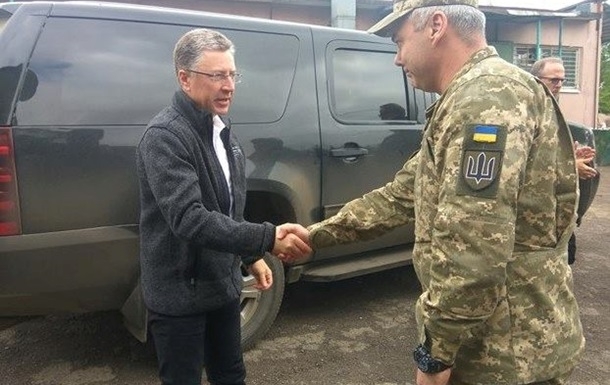 Волкер встретился с командующим ООС на Донбассе Наевым