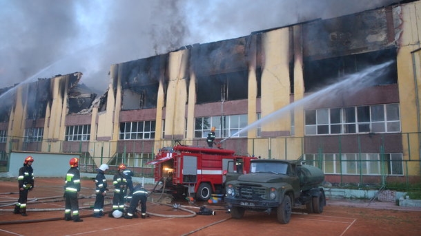 Пожар в спорткомплексе Минобороны: военная прокуратура начала производство