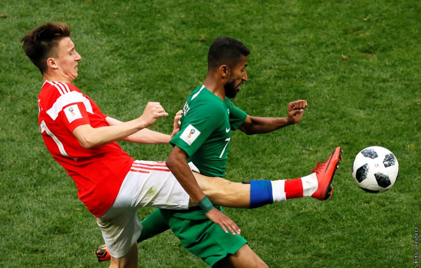 ЧМ по футболу 2018: сборная России разгромила Саудовскую Аравию 5:0