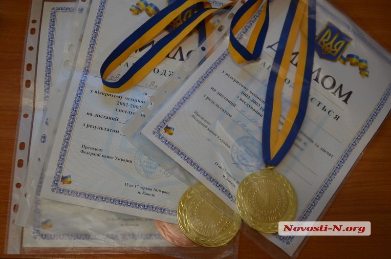 Николаевский спортсмен завоевал «золото» на чемпионате Украины по гребле