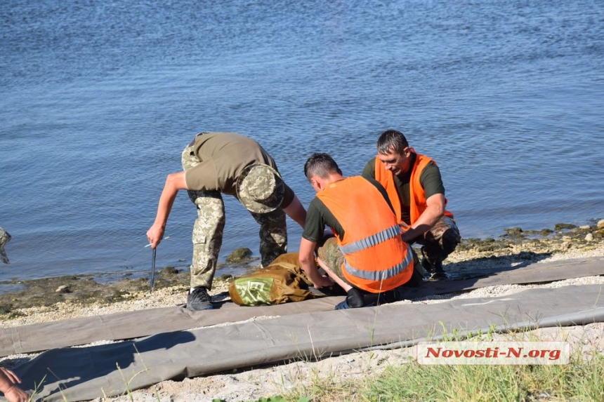 Как в Николаеве десантники отрабатывали прыжки с парашютом на воду. ФОТОРЕПОРТАЖ