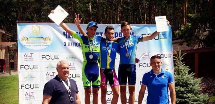 Юный житель Николаевщины стал чемпионом Украины по велоспорту