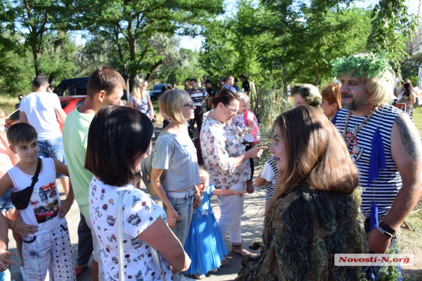 Николаевцы вместе с нечистью празднуют Ивана Купала в парке «Победа»