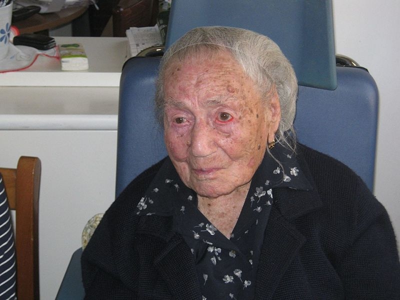 В Италии умерла старейшая женщина Европы