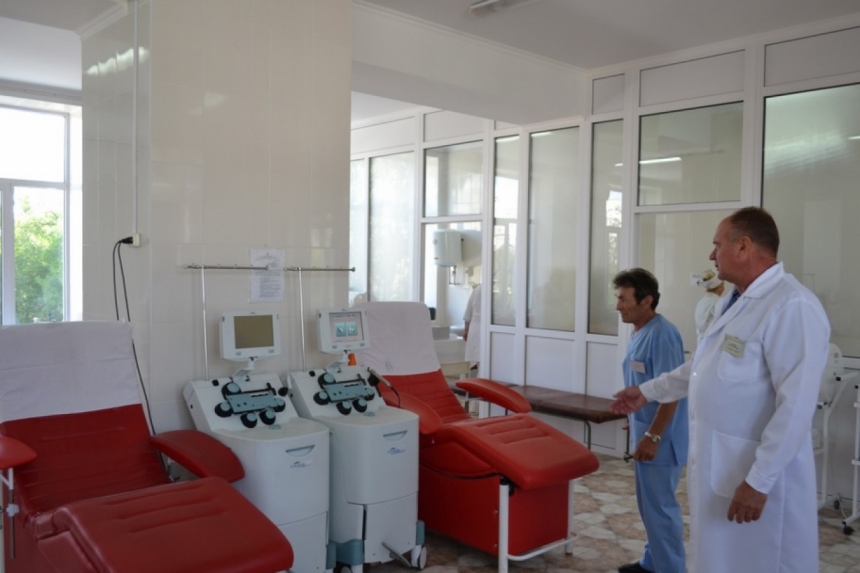 Николаевская станция переливания крови купила новые кресла для доноров