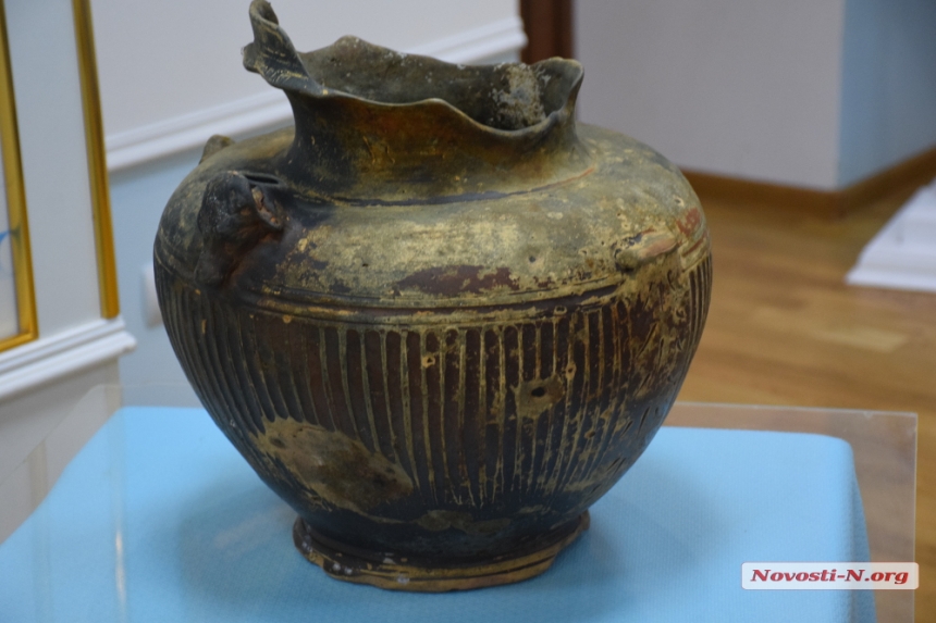Николаевские археологи нашли у Кинбурской косы сосуд, который оценит ЮНЕСКО