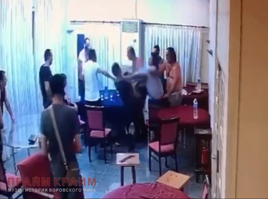 Драка депортированного из Николаева вора «в законе» попала на видеокамеру