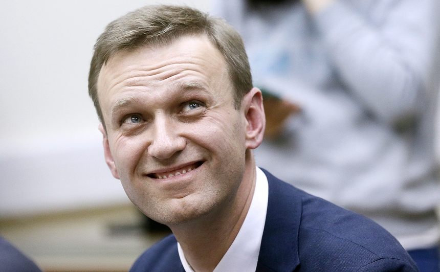 В Москве накануне выборов мэра задержали Навального