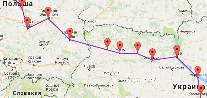Назван самый загруженный маршрут из Украины в ЕС