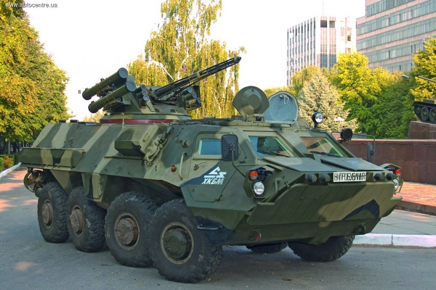 В ООС показали новый украинский бронетранспортер  "Буцефал". ВИДЕО