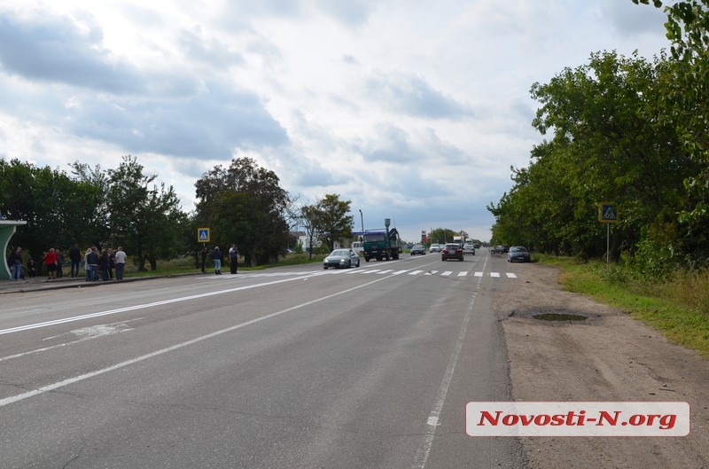 На Николаевщине митингующие разблокировали одесскую трассу 