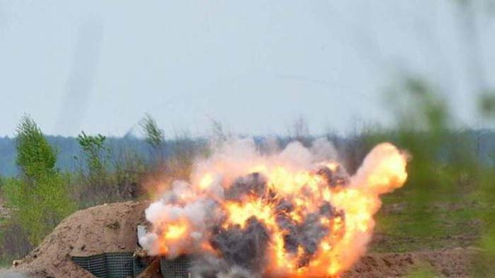 Под Херсоном на полигоне подорвался военный, его срочно доставили в больницу