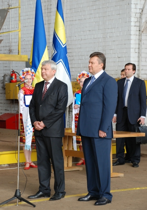 Президент Украины Виктор Янукович готовится произвести закладку украинского корвета