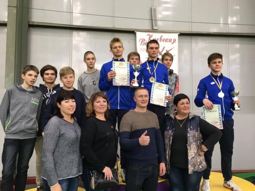 Николаевские рапиристы завоевали 5 наград на всеукраинских соревнованиях по фехтованию