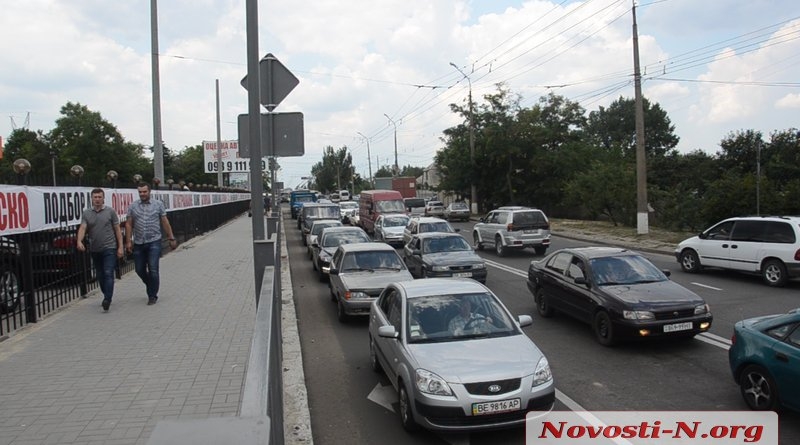 В Николаеве Херсонское шоссе перекрыли до 10 ноября — ТЭЦ проводит аварийные работы