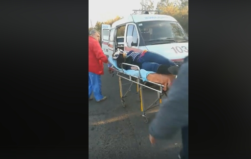 Под Одессой женщина на ходу выпала из переполненной маршрутки. ВИДЕО