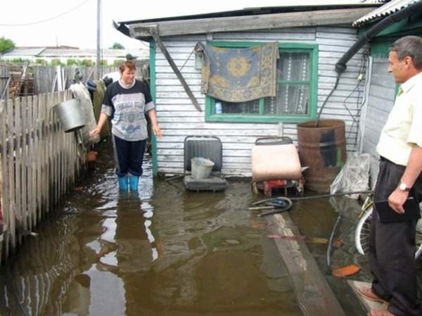 Скадовск ушел под воду 