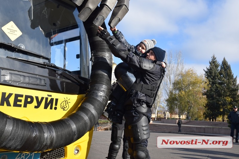 В Николаеве «автобус-призрак» нашел лучшего водителя Украины
