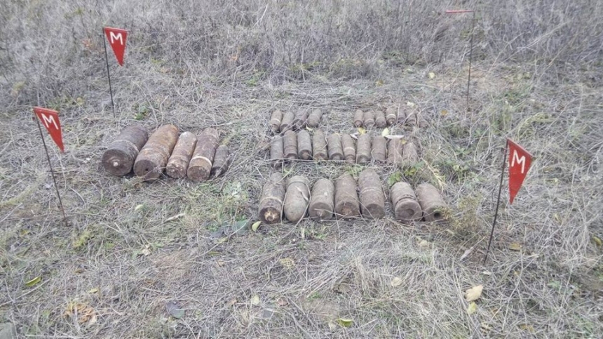 На Николаевщине пиротехники уничтожили 33 артснаряда времен прошлых войн