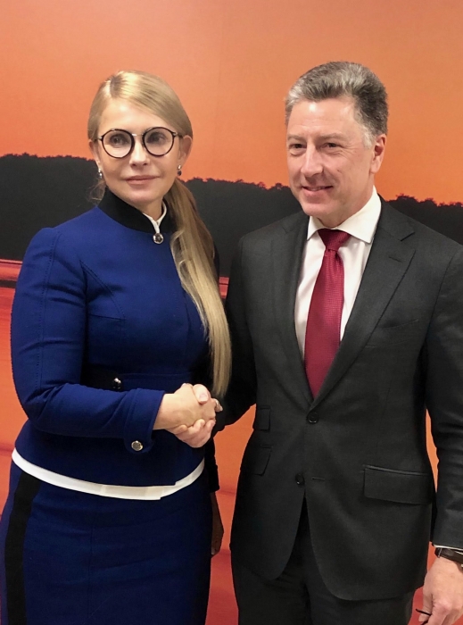 Юлия Тимошенко и Курт Уолкер