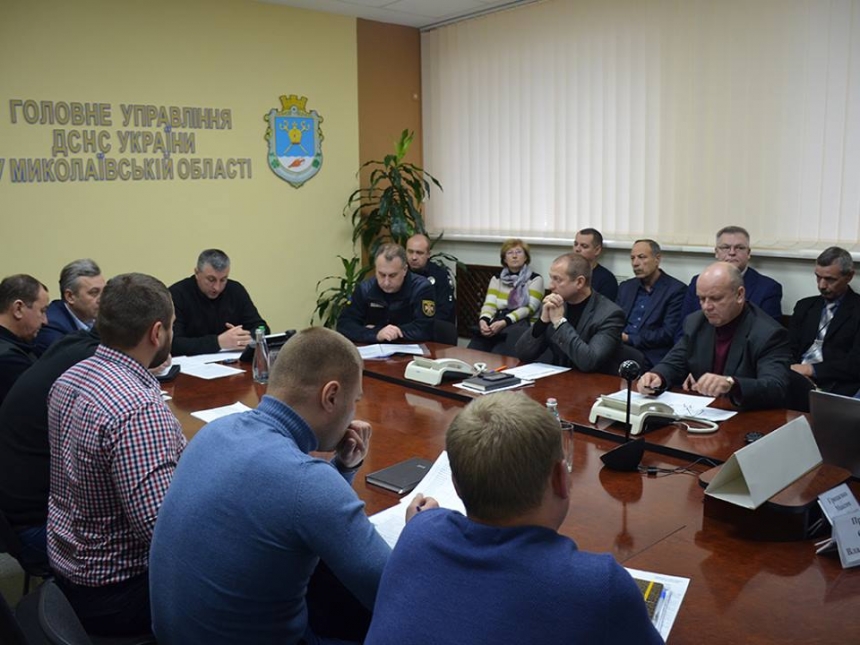 На Николаевщине прошло онлайн-совещание по текущей ситуации с погодными условиями