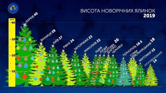 «Померяемся ёлками?»: главная николаевская красавица заняла 6 место в рейтинге по высоте 