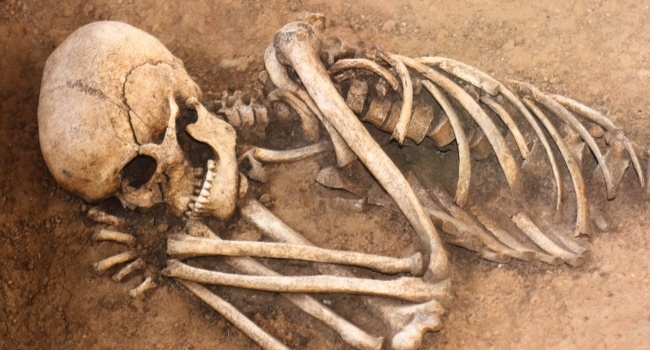 В Одессе под землей обнаружили цистерну с человеческими скелетами
