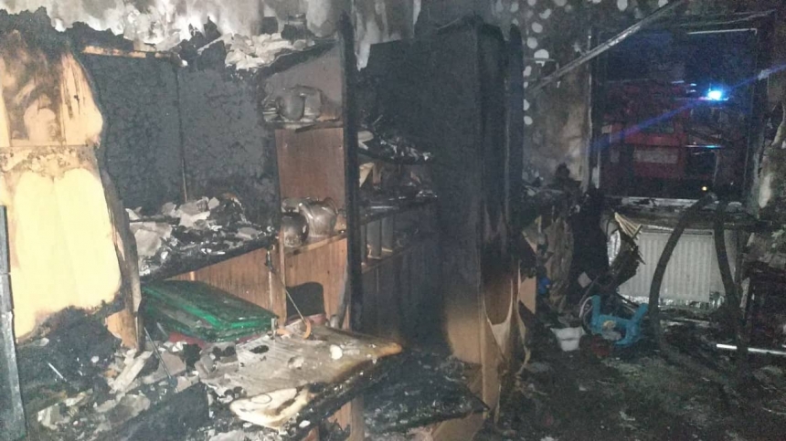 На Николаевщине в пожаре погибли женщина и четырехлетний ребенок
