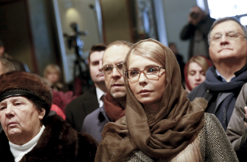 Господь благословил Украину на победу, - Юлия Тимошенко после рождественской литургии в Софии Киевской