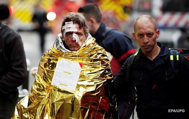 В Интернете появилось фото, показывающее масштаб взрыва во Франции