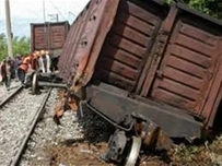 В Одесской области поезд сошел с рельс