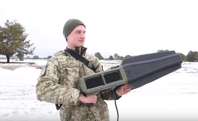 Опубликовано видео испытаний нового украинского оружия против беспилотников