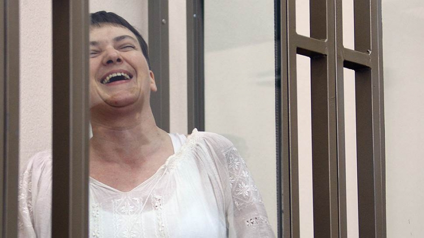 Савченко рассказала как хотела  «в шутку » взорвать Раду